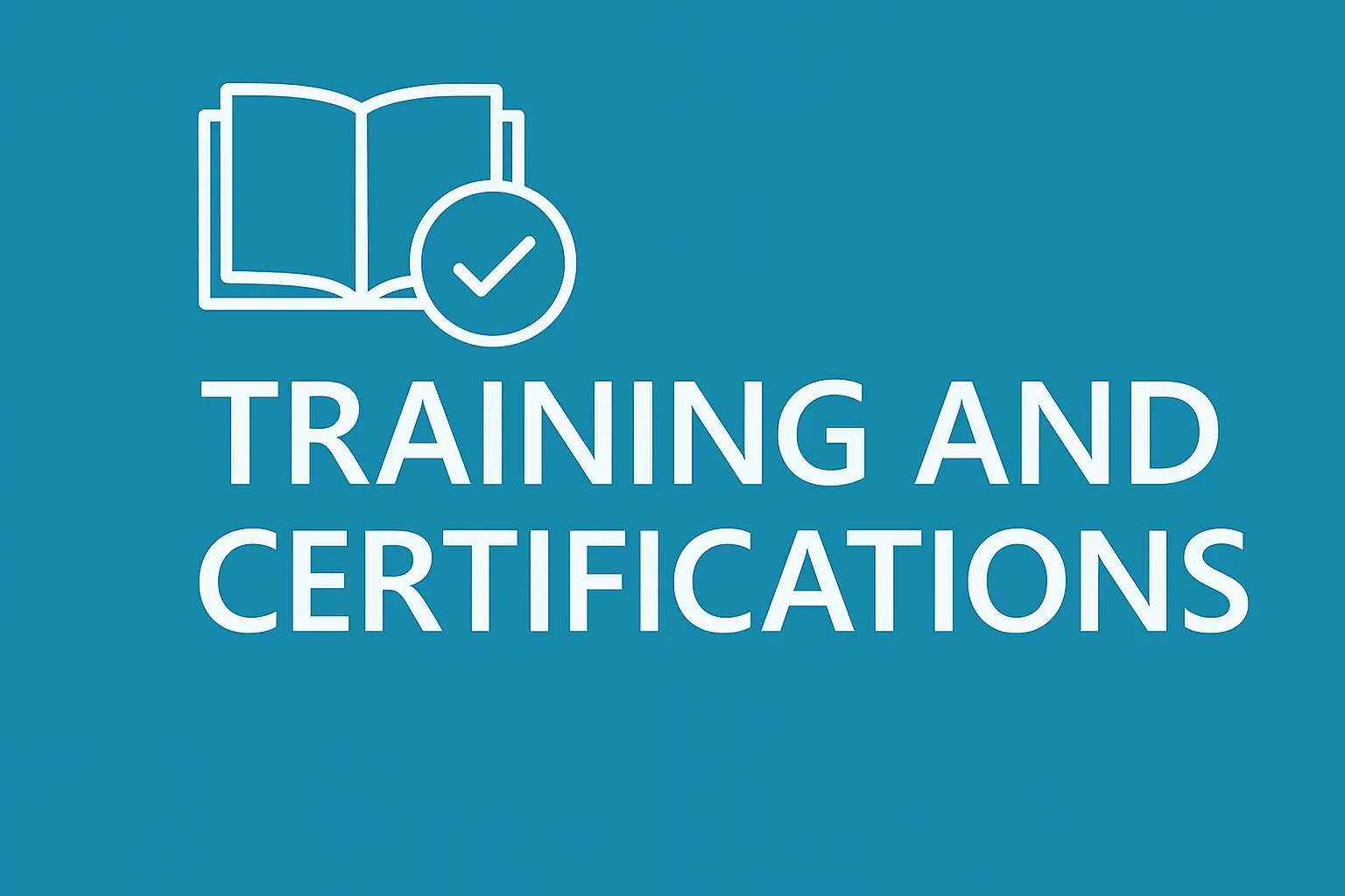Training and Certifications Training and Certifications